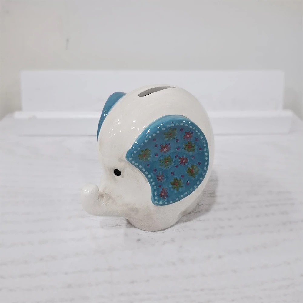 ★寶藏清倉★造型陶瓷撲滿 ♡大象♡