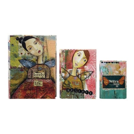 ★寶藏清倉★【Creative Home】Heart & Home 心戀家居系列紙製書本造型收納盒