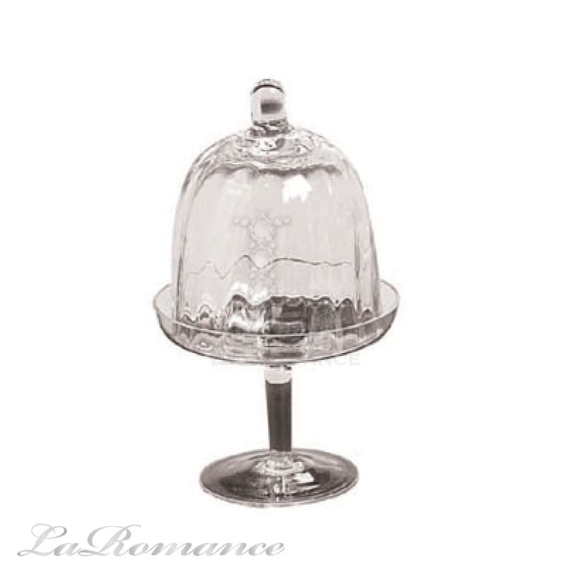 【Creative Home】 Casual Country 美式鄉村系列玻璃含蓋迷你蛋糕盤 / 布丁盤 / 點心盤