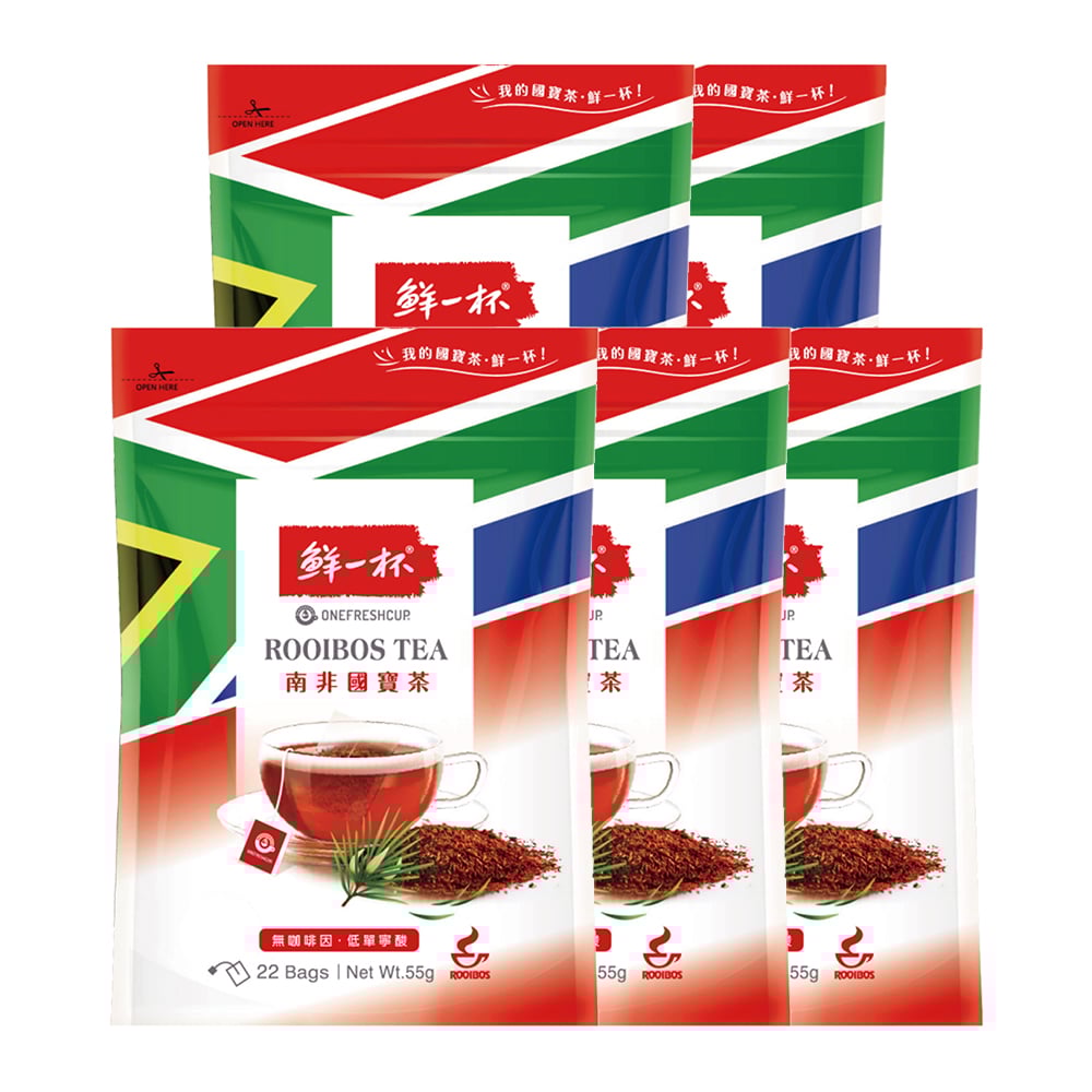 【鮮一杯】南非國寶茶新鮮袋 5袋 (22入/袋) ♡零咖啡因♡