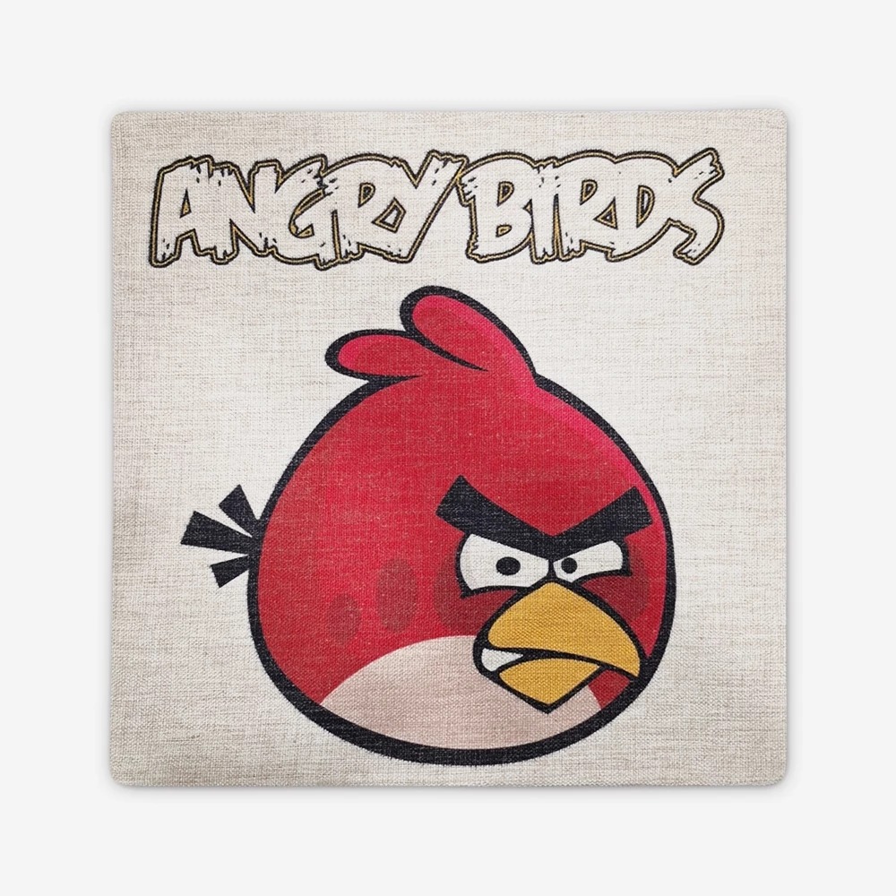 ★寶藏清倉★【COCORO 兒童抱枕】Angry Bird 憤怒鳥抱枕套