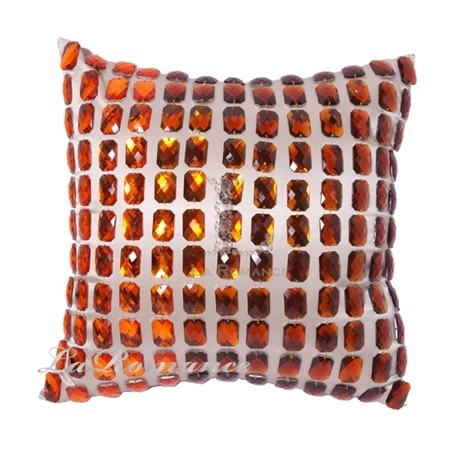 ★寶藏清倉★奢華風晶耀水晶抱枕套 ♡琥珀金♡