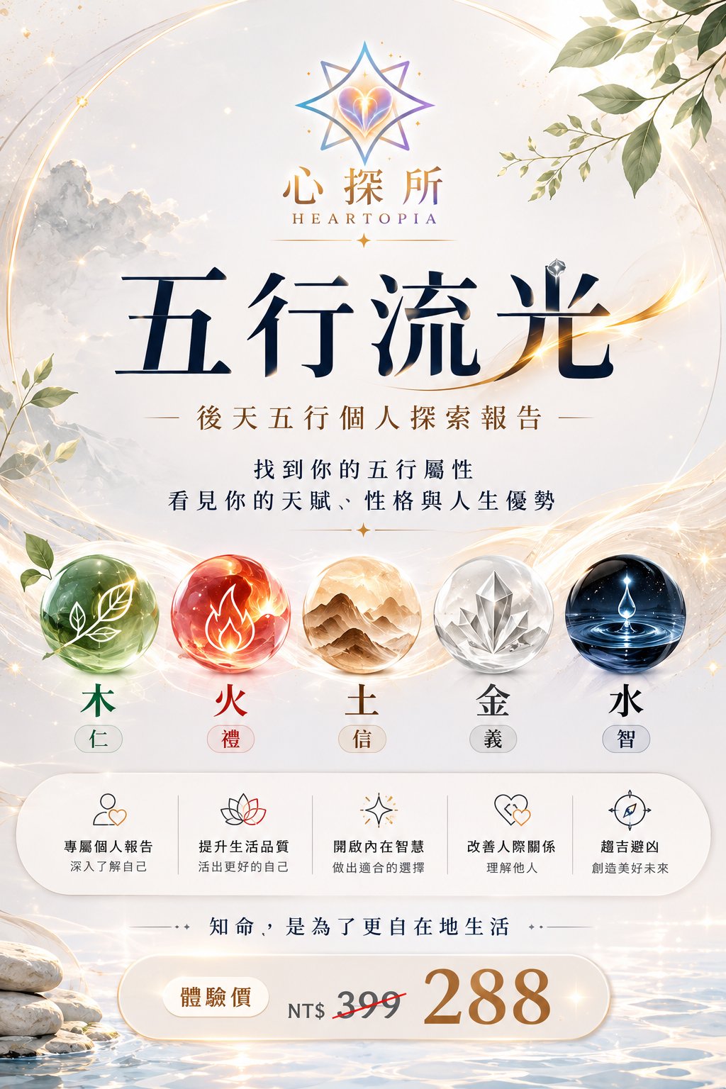 五行流光｜後天五行個人探索報告