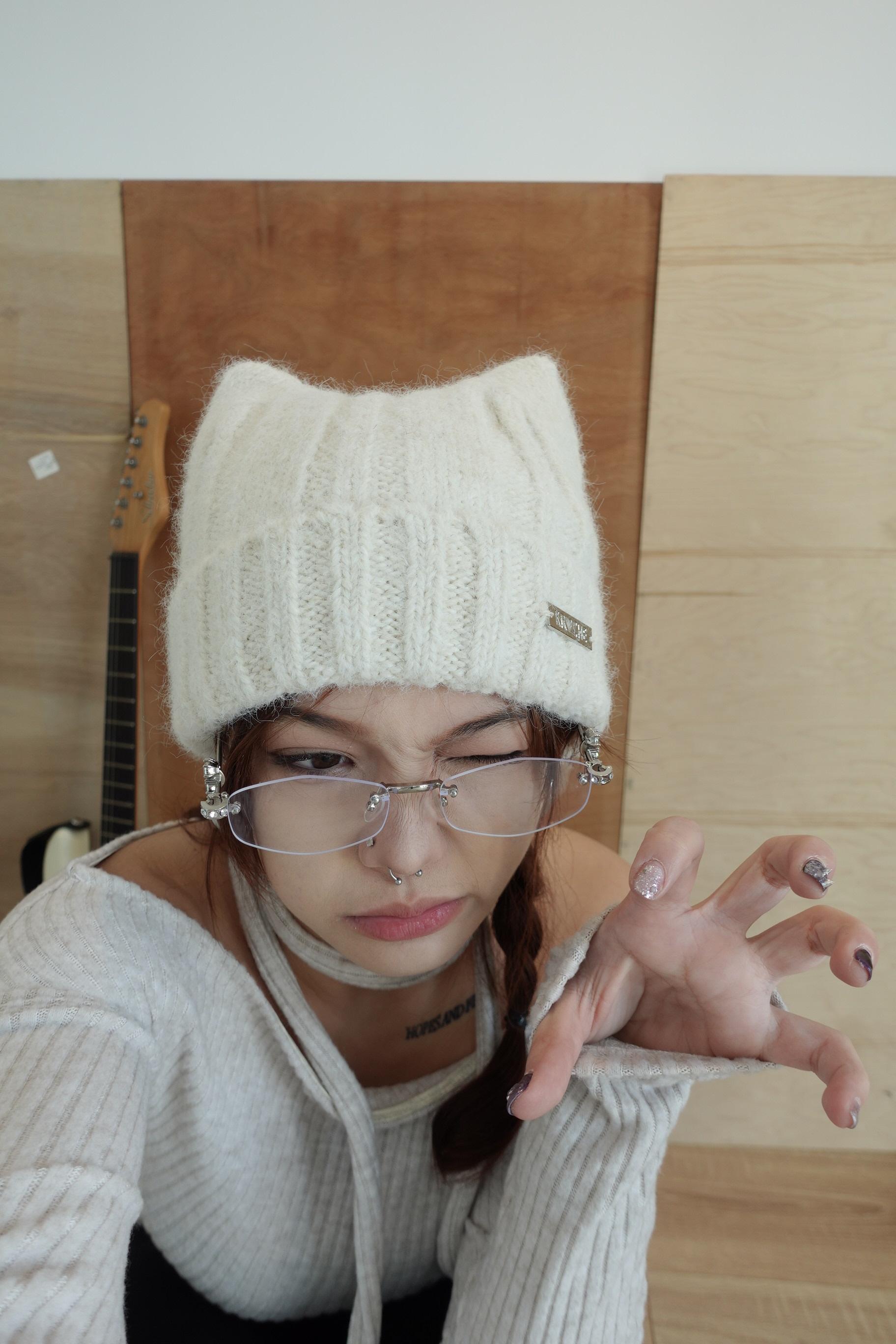 B20 六邊形三鑽平光眼鏡