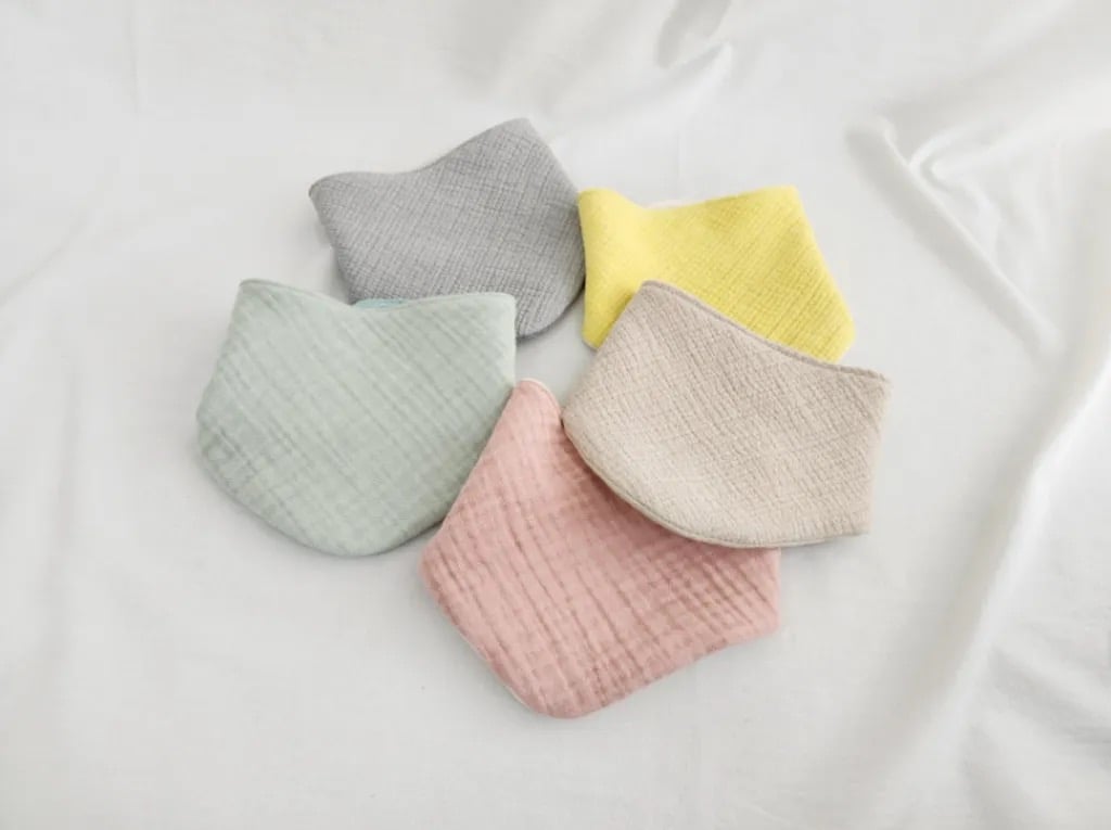 六層紗雙面圍兜