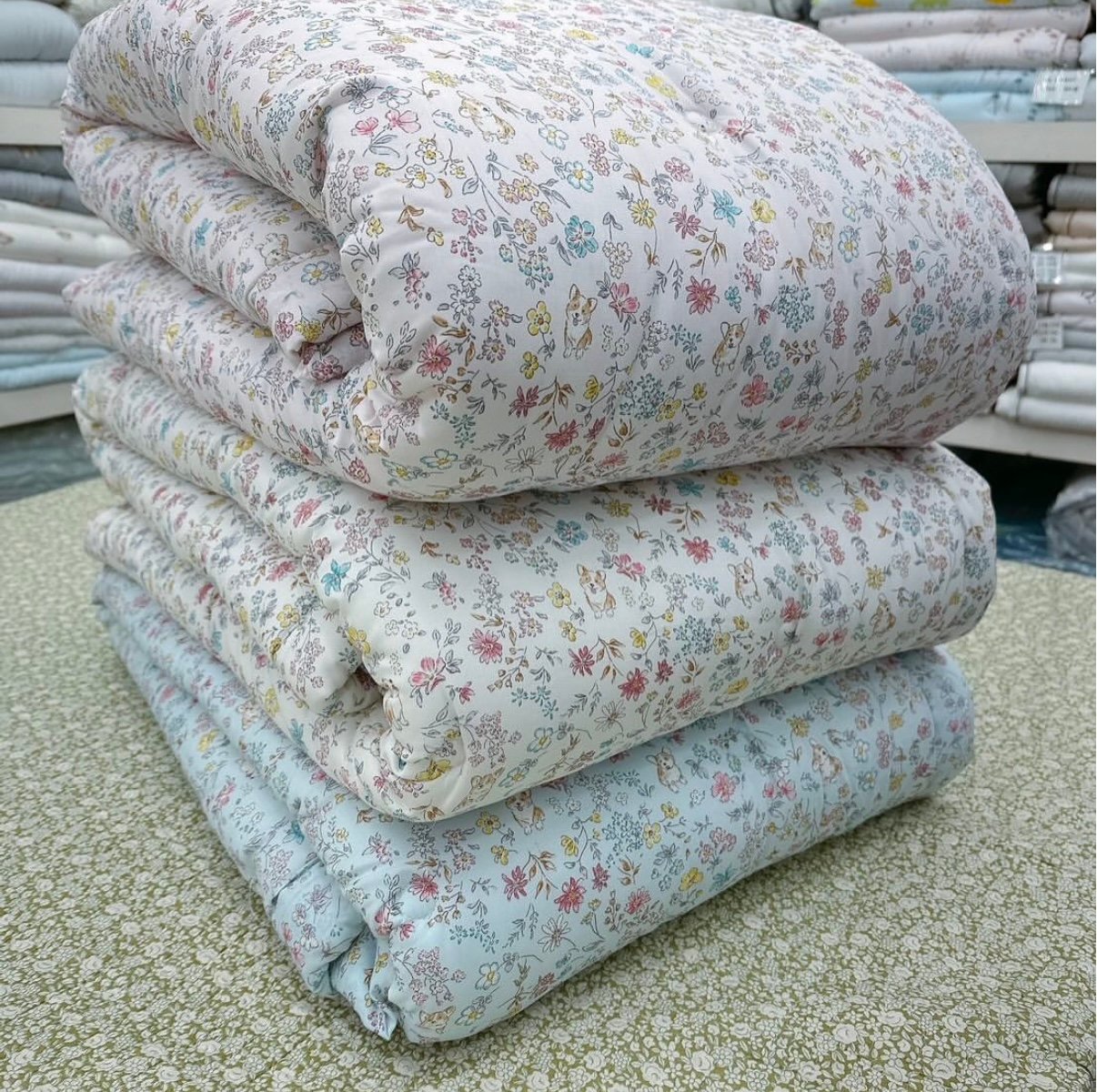 四季被｜科基與小花 (天絲)