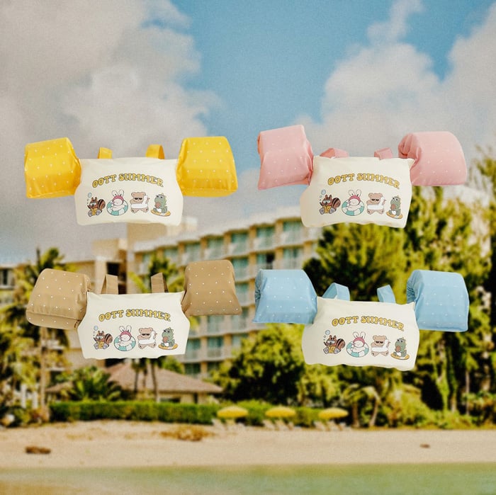 兒童浮力背心泳圈 (4色)