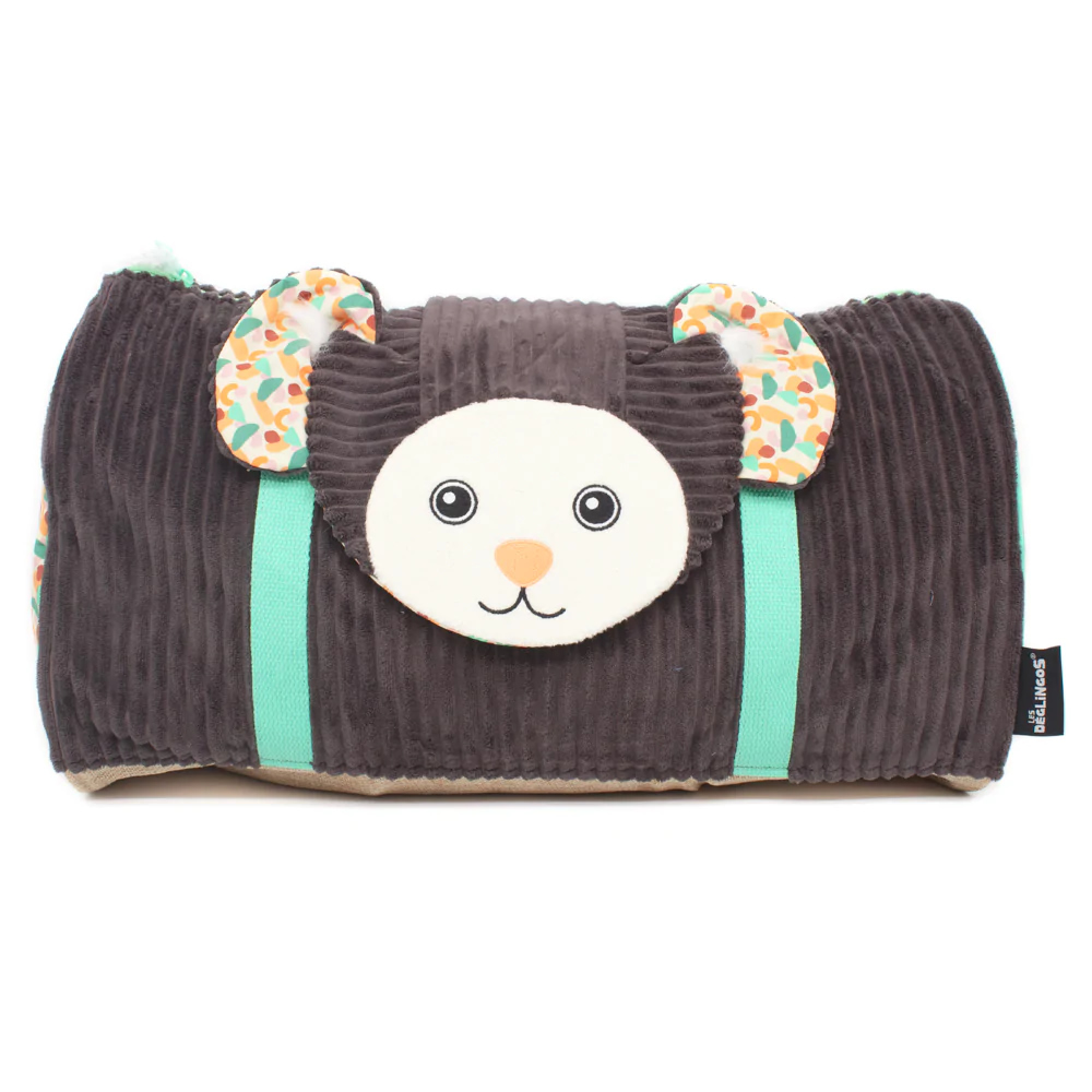 法國Les Deglingos-休閒出遊側背包(狨猴/凱薩柯斯)