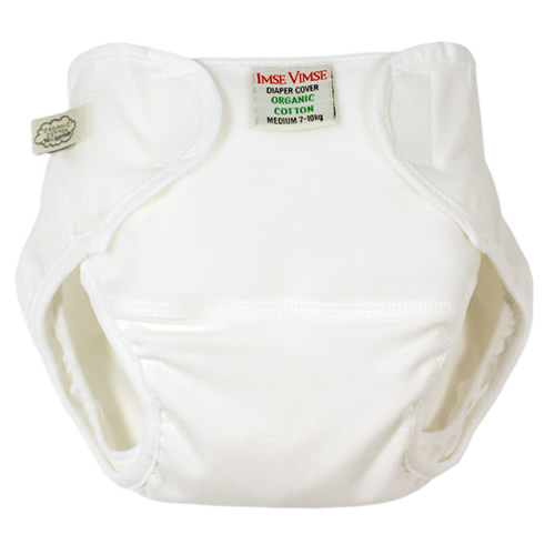 瑞典ImseVimse-有機棉柔尿布兜(純白)
