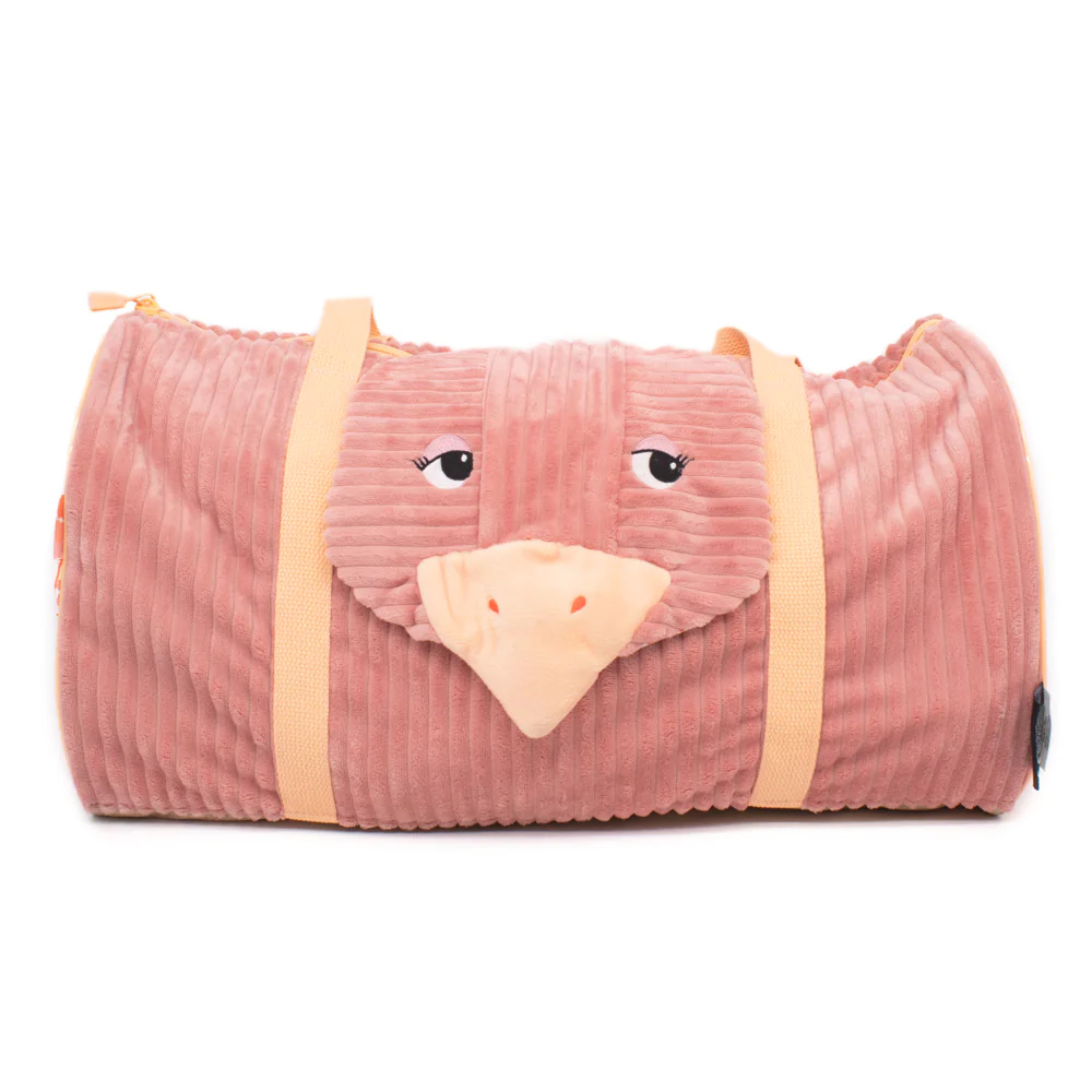 法國Les Deglingos-休閒出遊側背包(駝鳥/波莫若絲夫人)