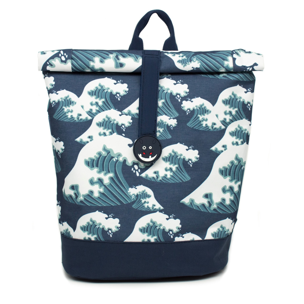 法國Les Deglingos-輕鬆捲捲後背包(河馬/荷柏詩)