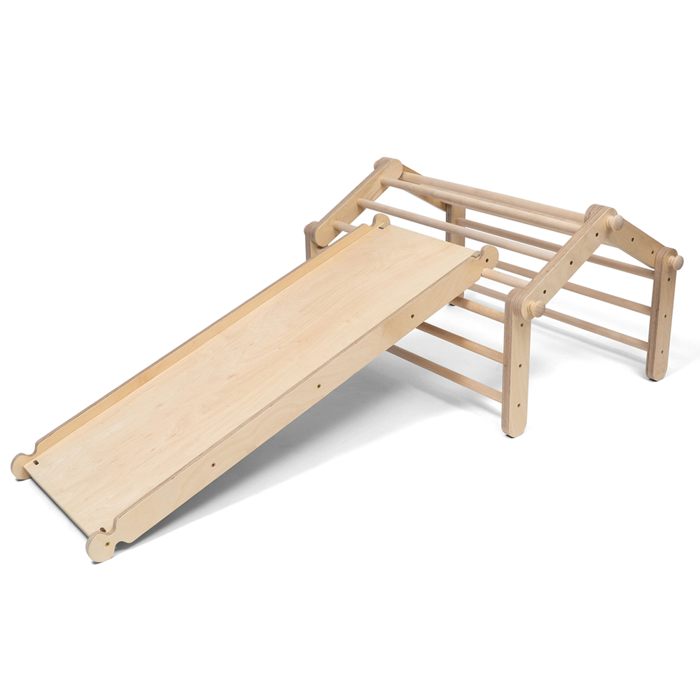 ette tete-MOPITRI®手腳並用攀爬架(四段組+滑坡道)