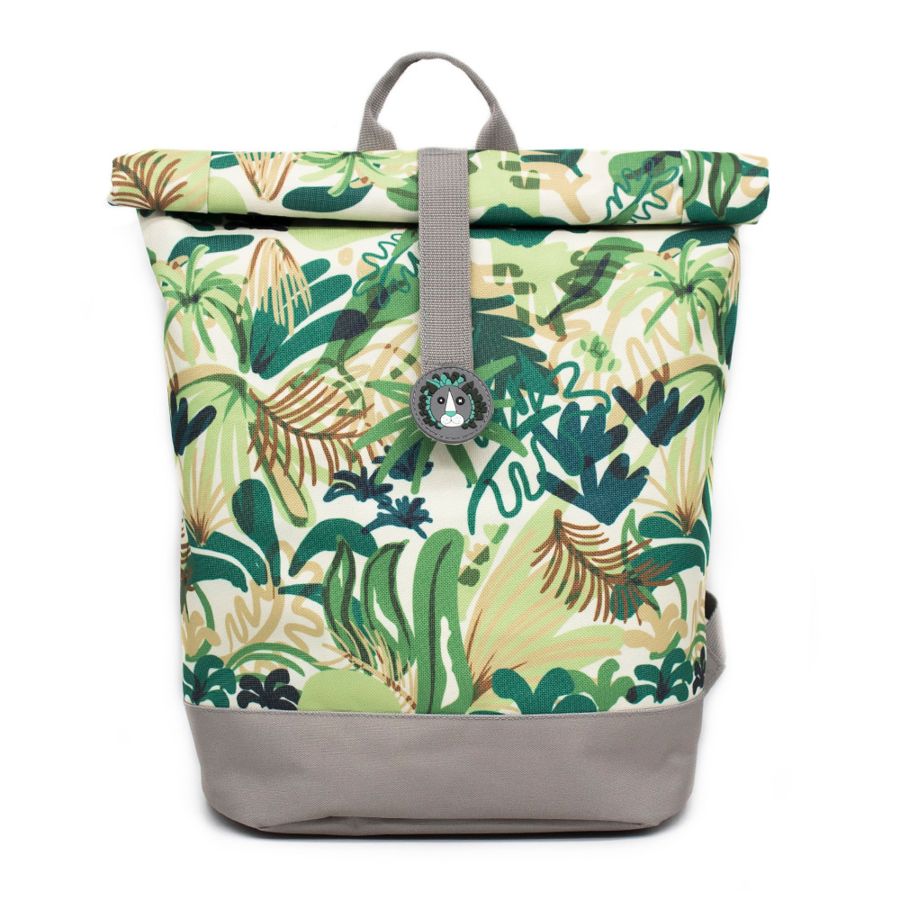 法國Les Deglingos-輕鬆捲捲後背包(獅子/傑利克羅斯)