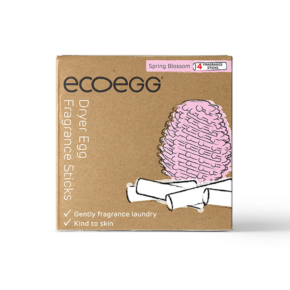 英國ECOEGG-乾衣機專用環保柔衣蛋補充包(粉紅春天花蕾)