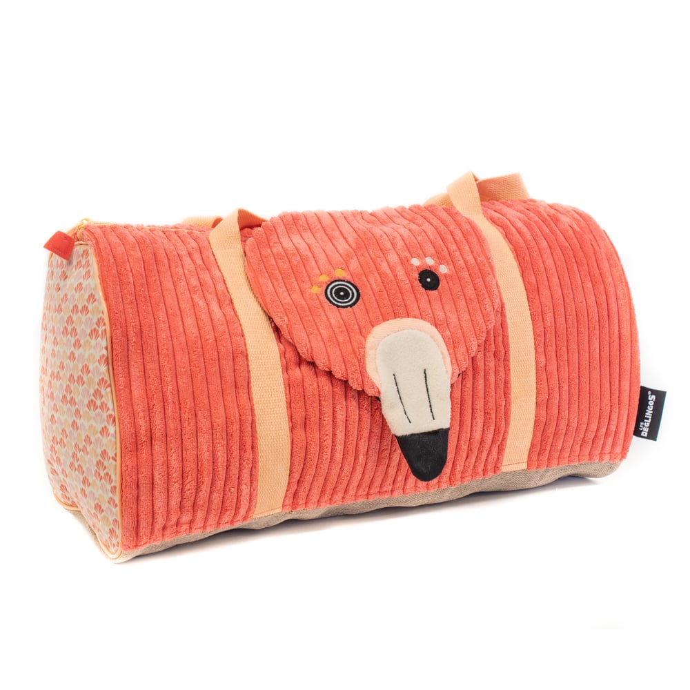 法國Les Deglingos-休閒出遊側背包(火烈鳥/佛朗明哥)