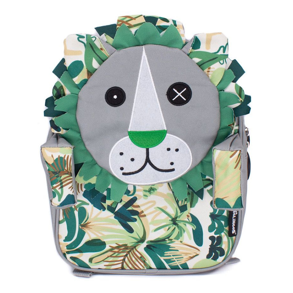 法國Les Deglingos-直立造型後背包(獅子/傑利克羅斯)