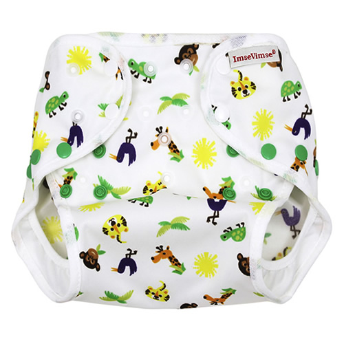 瑞典ImseVimse-舒柔Smart尿布兜(動物園)