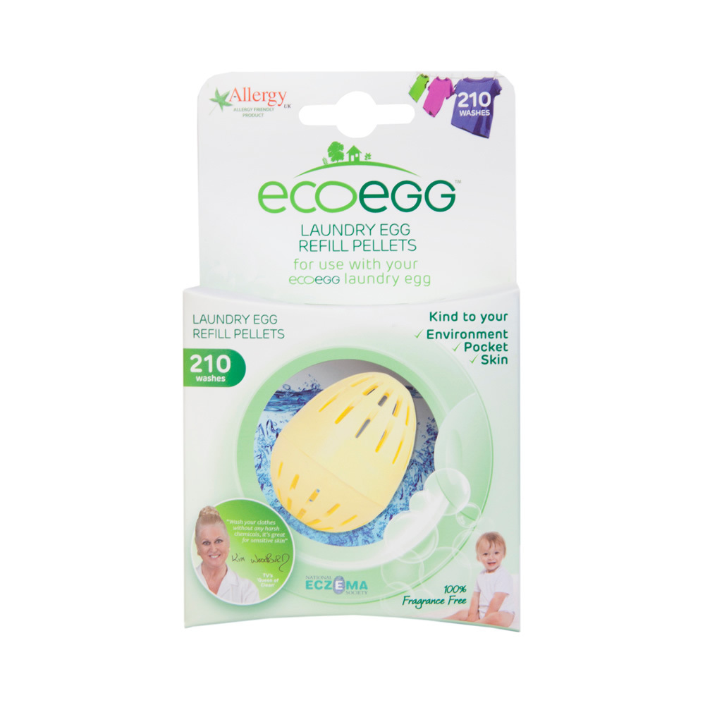 英國ECOEGG-環保智能潔衣蛋補充包(210次洗滌)