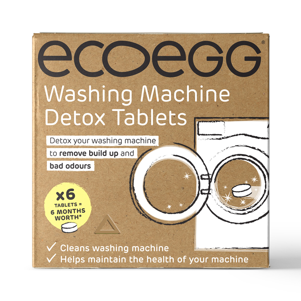 英國ECOEGG-洗衣洗碗機槽清潔錠(6錠裝)