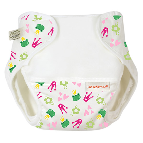 瑞典ImseVimse-有機棉柔尿布兜(青蛙王子)