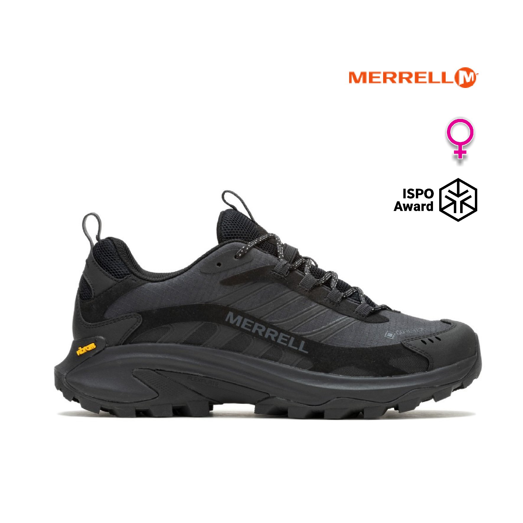 MERRELL MOAB SPEED 2 GORE-TEX® 防水登山鞋 黑色 (500452)