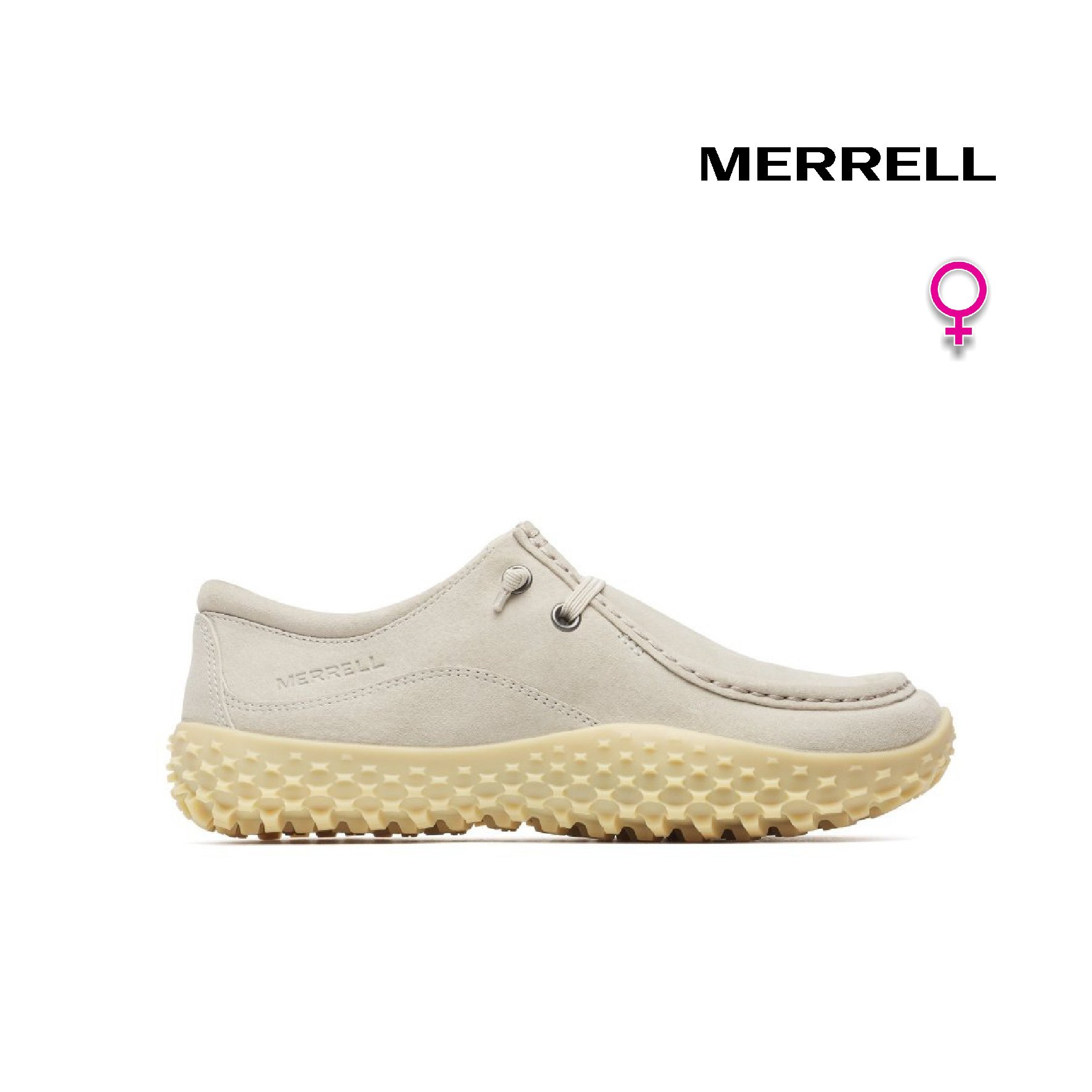 MERRELL WRAPT BUNGEE 都會休閒鞋 女款 米灰色 (008924)