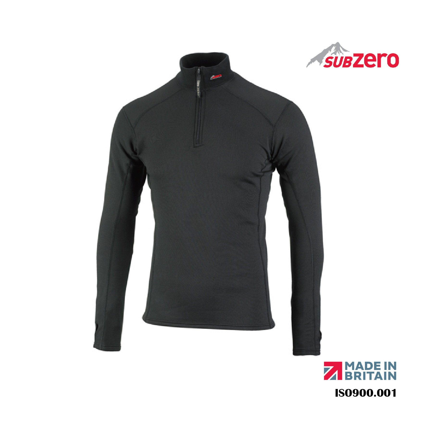 英國SUB ZERO-Factor 2 加厚長立領保暖上衣/保暖/排汗/透氣/英國原廠
