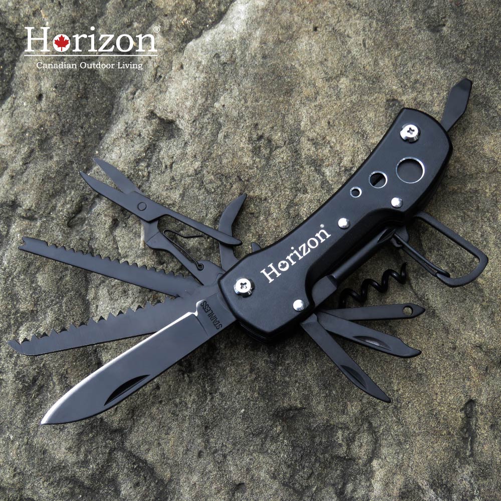 Horizon 天際線 黑化生態野營求生小刀 Safari Knife / 皇家多功能遊騎兵小刀 Ranger Knife
