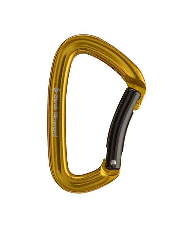 美國Black Diamond Positron Straight 直口/彎扣快扣鉤環