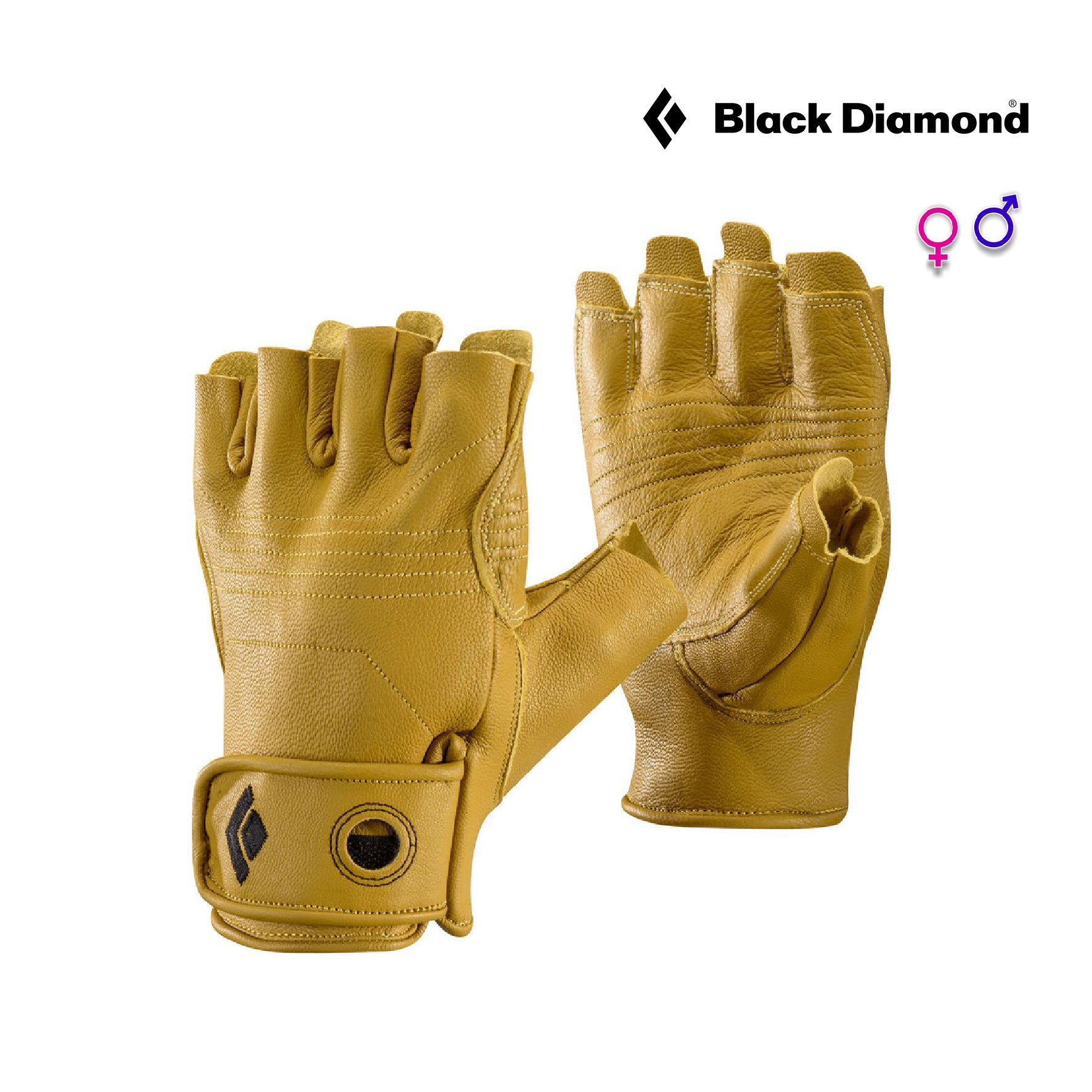 BLACK DIAMOND-STONE GLOVES 半指皮革手套/CE、EN認證/登山/榮獲最佳戶外裝備獎/CE、EN認證