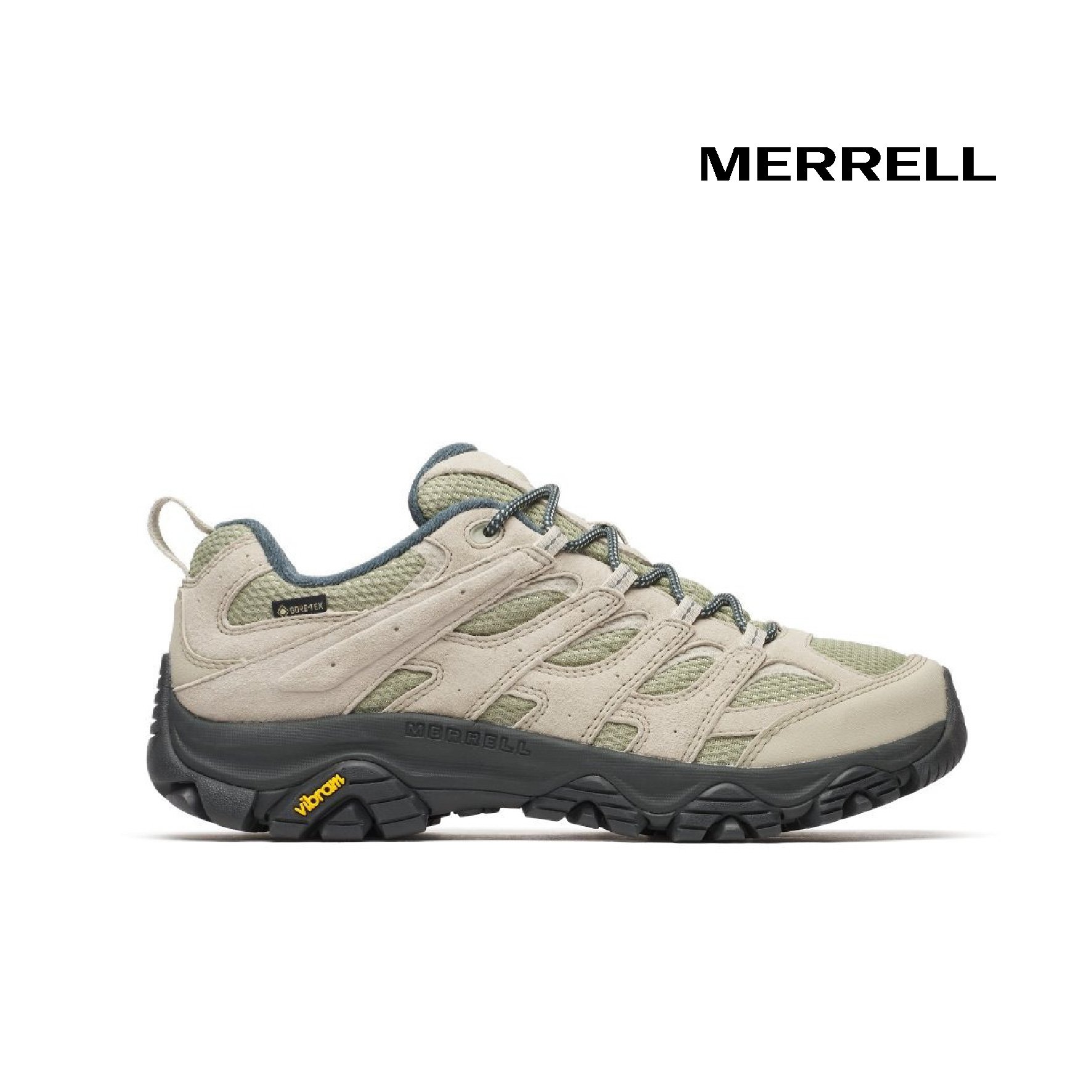 MERRELL MOAB 3 GTX 防水登山健行鞋 男款 淺綠色(066071)