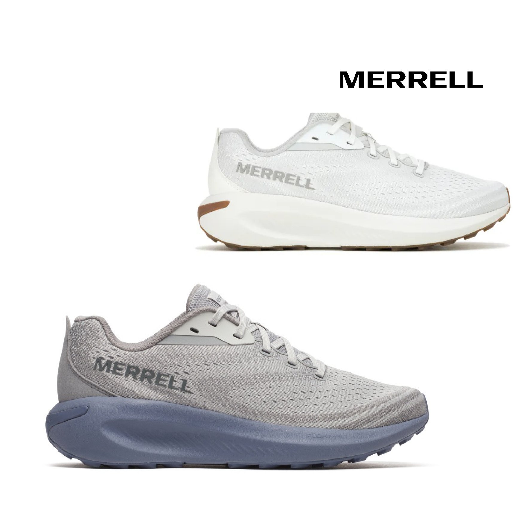 MERRELL MORPHLITE 輕量戶外越野健行鞋 男 靛藍/白色 (068393/068285))
