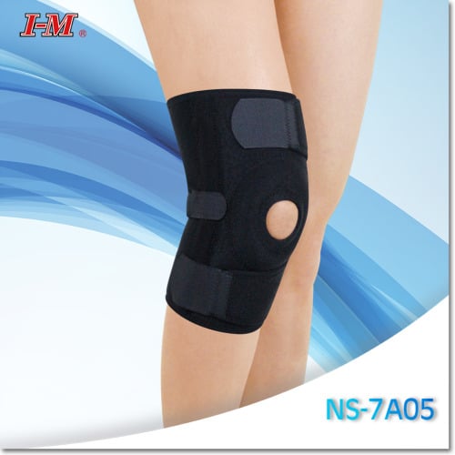IM-開放式軟鐵護膝【加大】/Coolmax透氣紗/運動/登山/復健/台灣製造