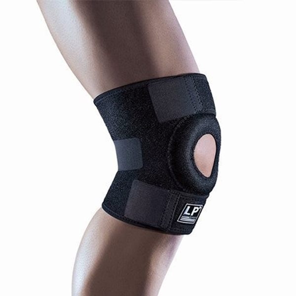 LP SUPPORT 758CA 護膝/高效開孔釋壓型膝護套/黑色/2入優惠
