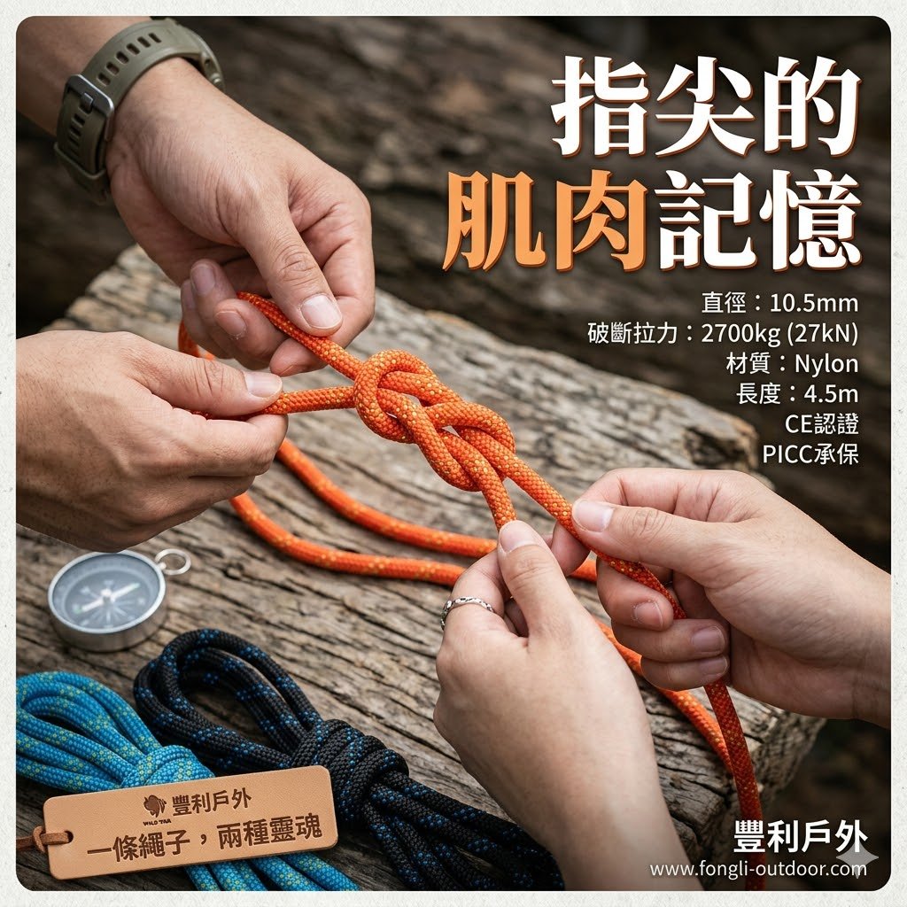 一條繩子，兩種靈魂：你的戶外練習曲