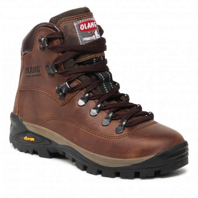 Olang LOGAN TEX TAN 全皮革高筒防水登山鞋 Vibram大底