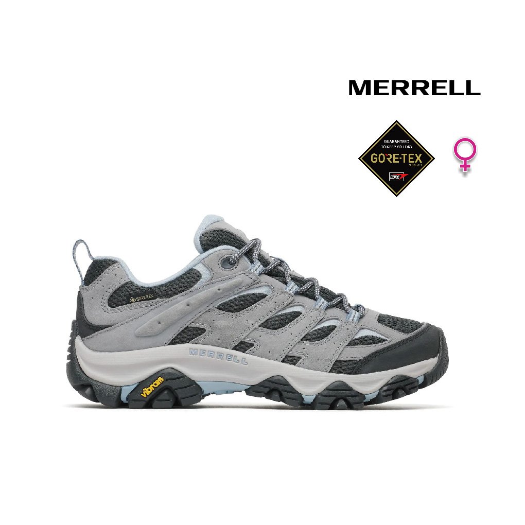 MERRELL MOAB 3 GORE-TEX® 戶外登山健走鞋 女款 霧灰色 (00005403)