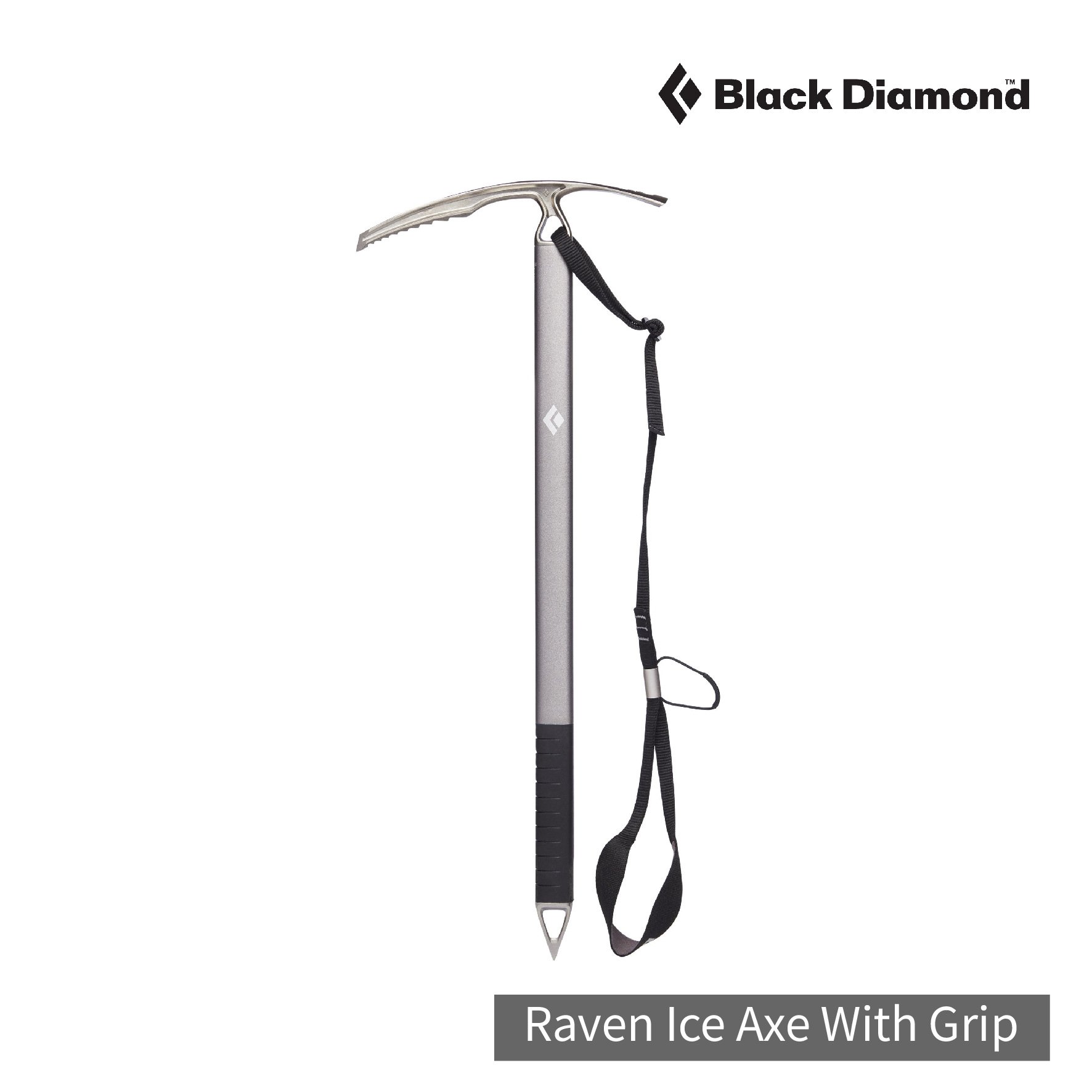 Black Diamond Raven Ice Axe With Grip (腕帶版) 健行 冰斧 登山 冰鎬