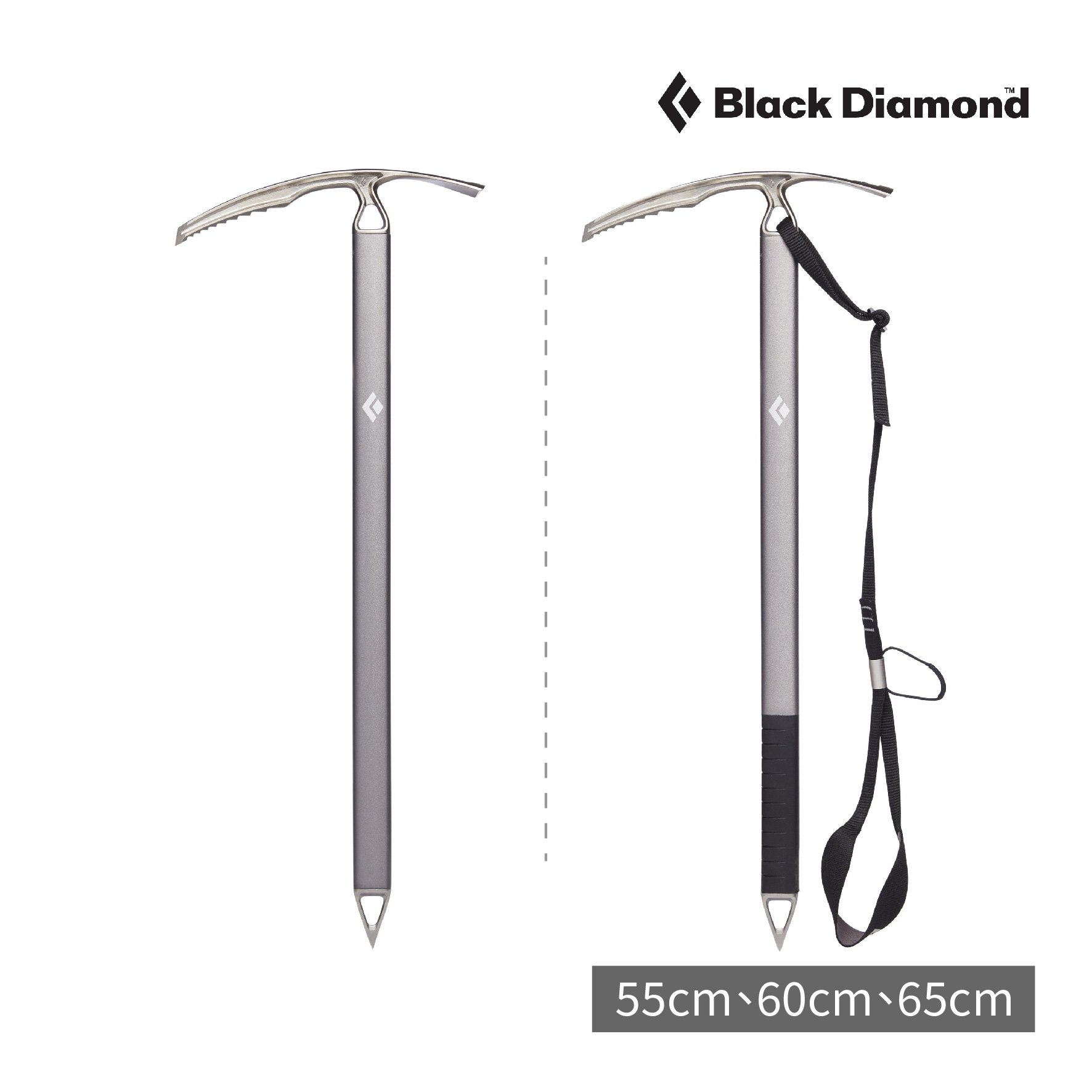 Black Diamond Raven Ice Axe / With Grip(腕帶版) 健行冰斧 登山冰鎬