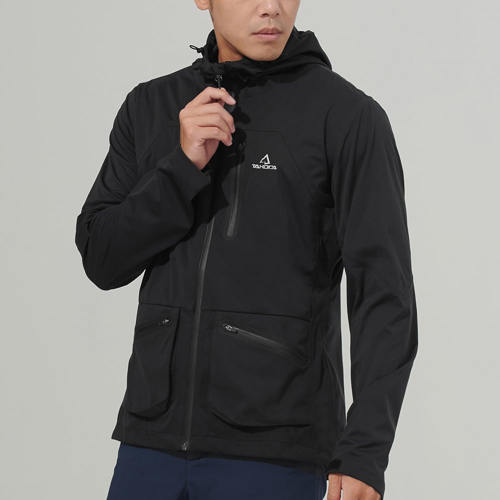 TAKODA Kinyan 彈性全防水降噪外套 男款 黑色