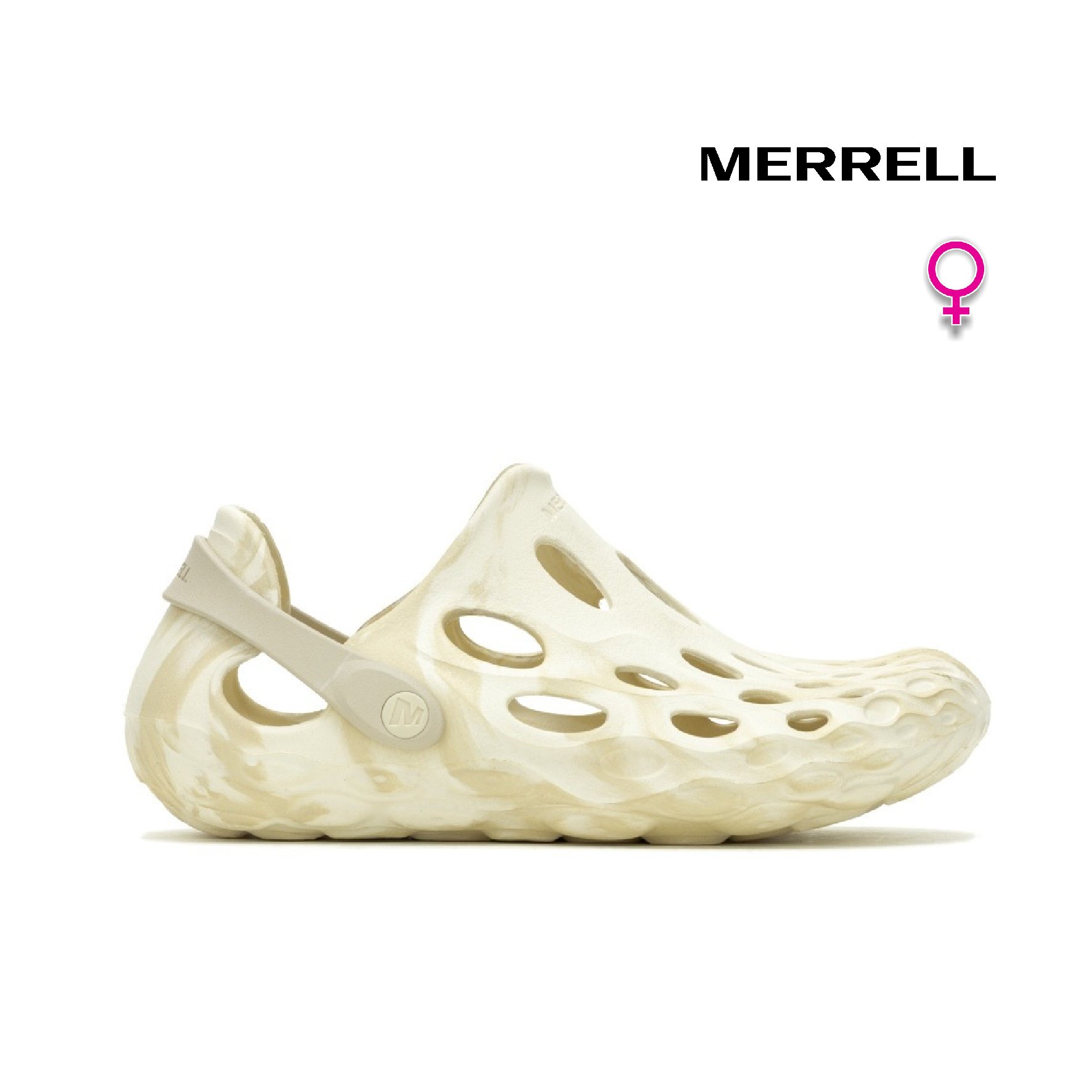 MERRELL HYDRO MOC DRIFT 水陸休閒鞋 風格潮流洞洞鞋 渲染粉/奶油白