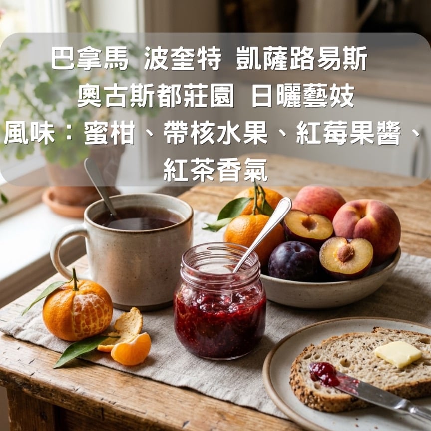 巴拿馬 波奎特 凱薩路易斯 奧古斯都莊園 日曬藝妓 (半磅)