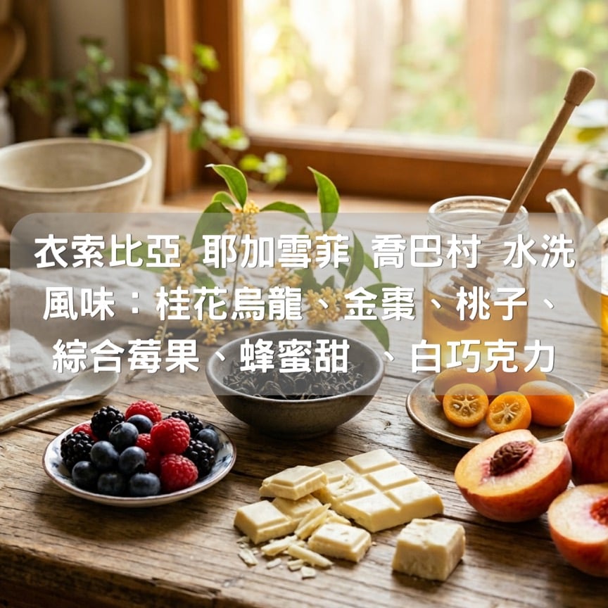 衣索比亞 耶加雪菲 喬巴村 水洗(半磅/濾掛式10包)