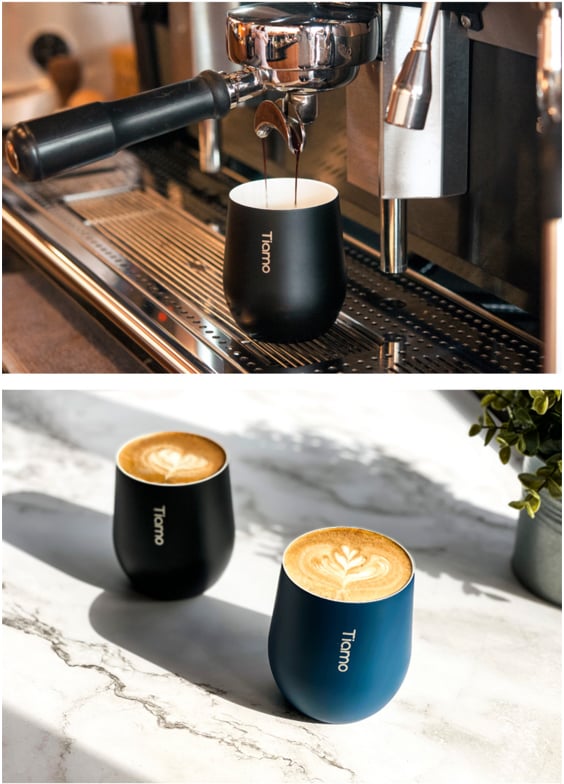 Tiamo 真空陶瓷弧形杯 (200ml)