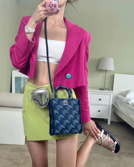 ショルダーバッグ・ポシェット [rosa.K] Monopoly Tote & Shoulder bag_24_BR ROSA.K | 當季包款- Oh You Fancy 歐梵希