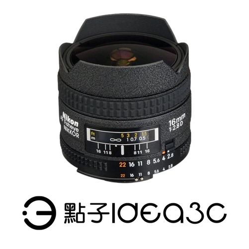 Nikon AF Fisheye-Nikkor 16mm F2.8 D 魚眼超廣角及廣角定焦鏡頭近距離