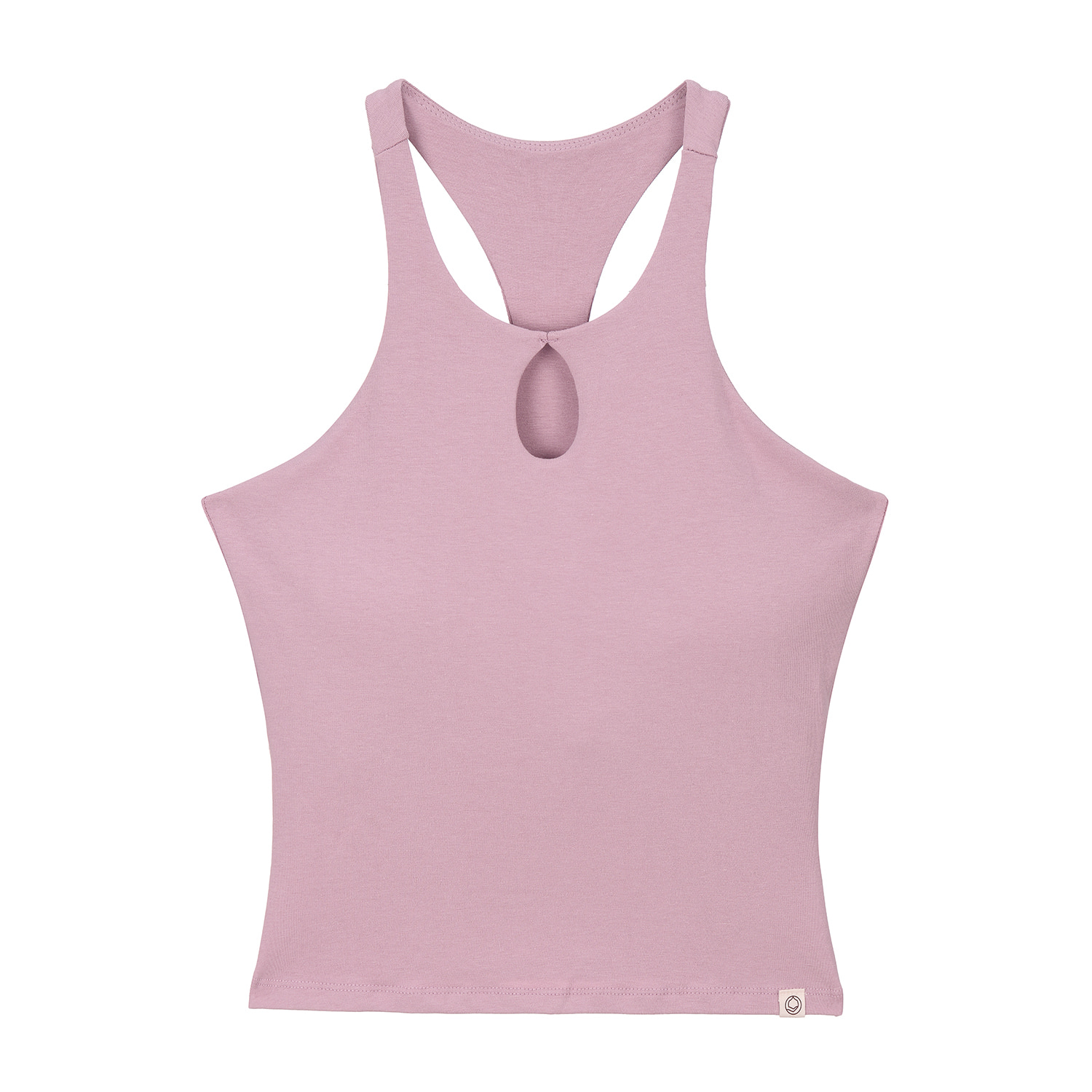 Dhyani 水滴造型胸墊長背心 裸粉色 CON130PNK7