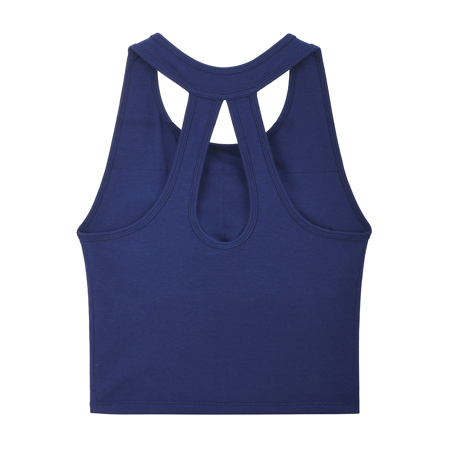 Dhyani 月亮U領胸墊背心 藍色 CON137BLU8