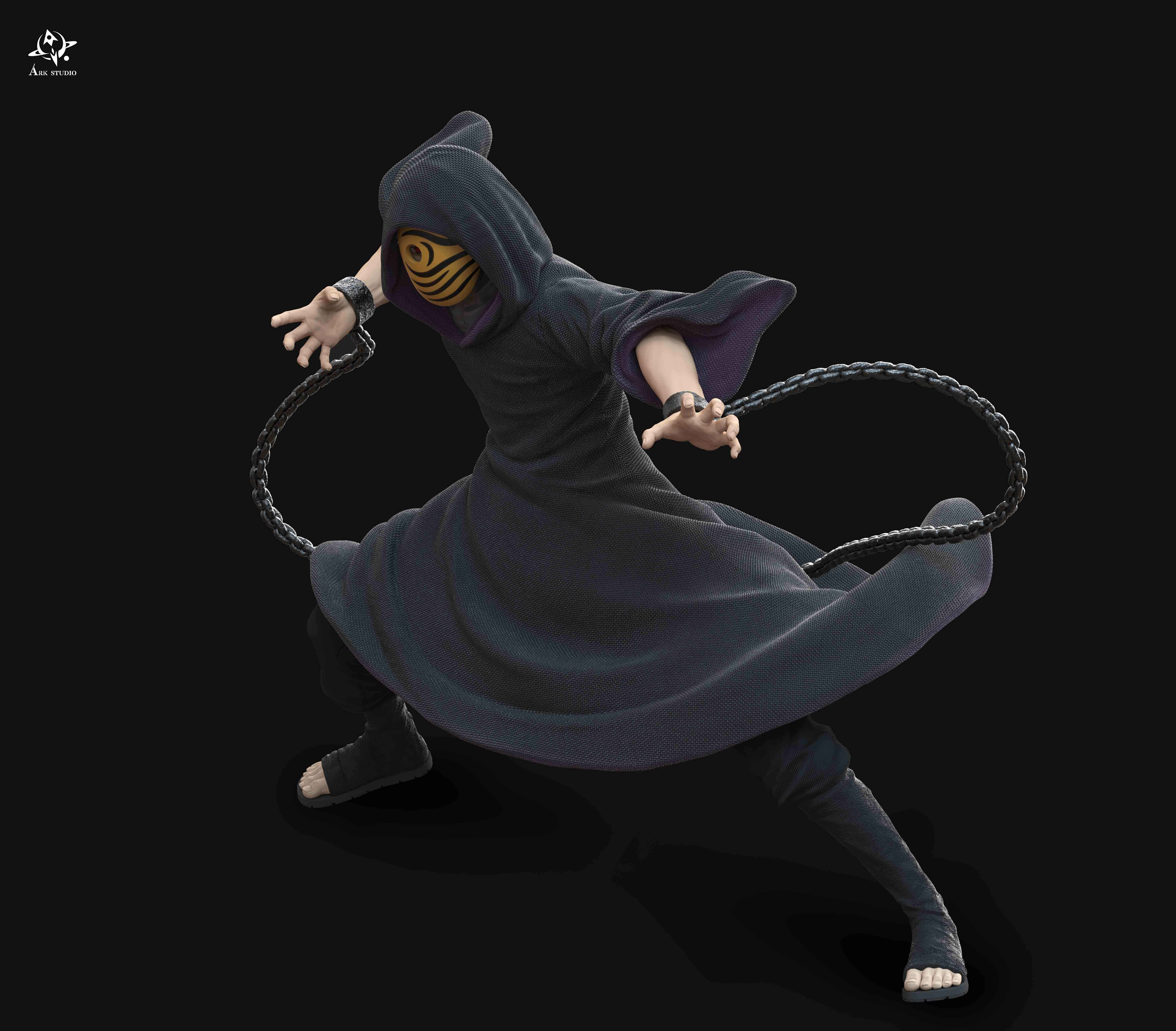 【火影忍者】方舟工作室-神秘面具男 宇智波帶土8