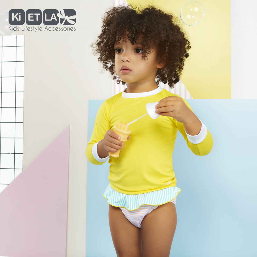 法國KiETLA 抗UV防曬女孩泳褲4